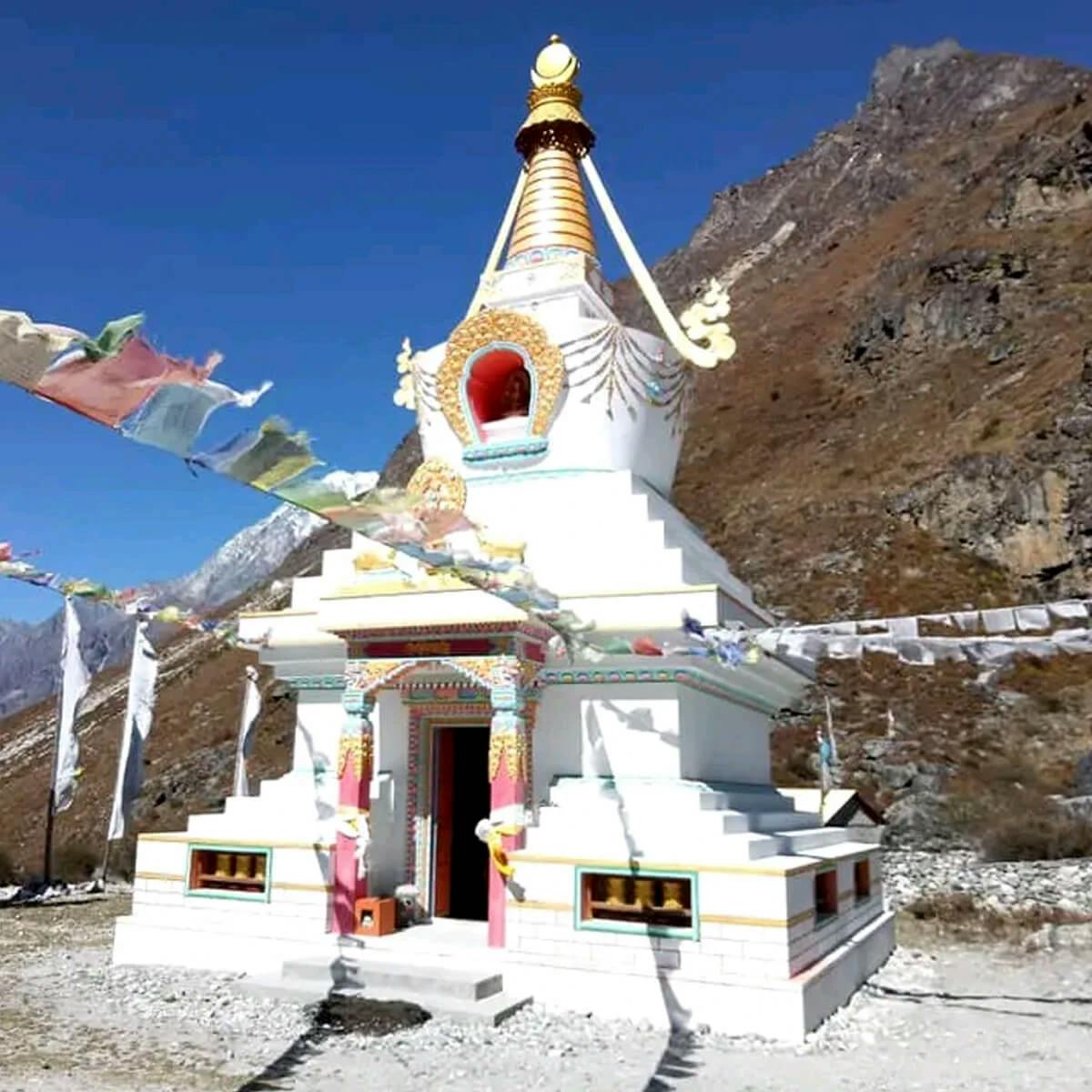 Stupa in Tamang Heritage